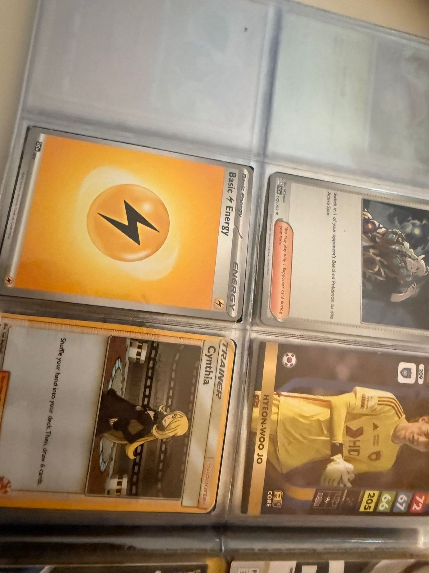 Pokémon binder page 9