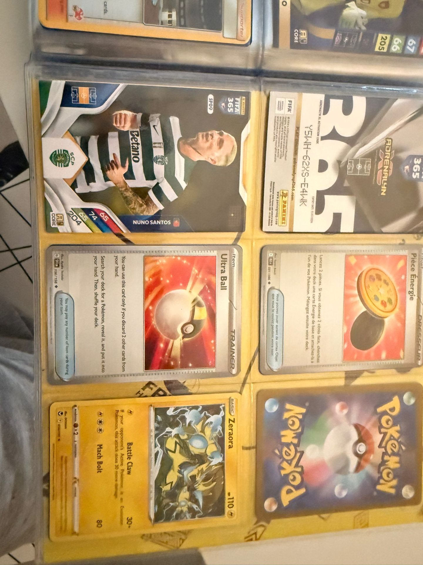 Pokémon binder page 10