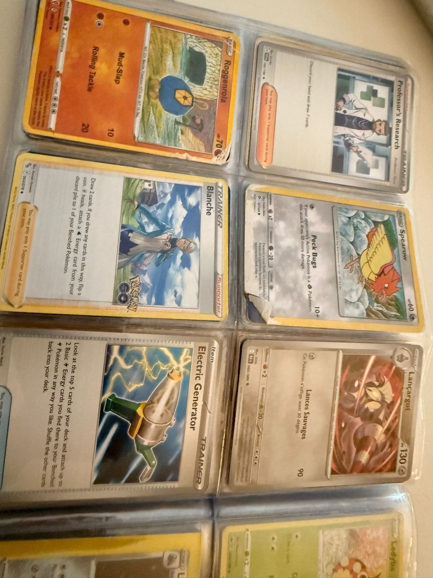 Pokémon binder page 13