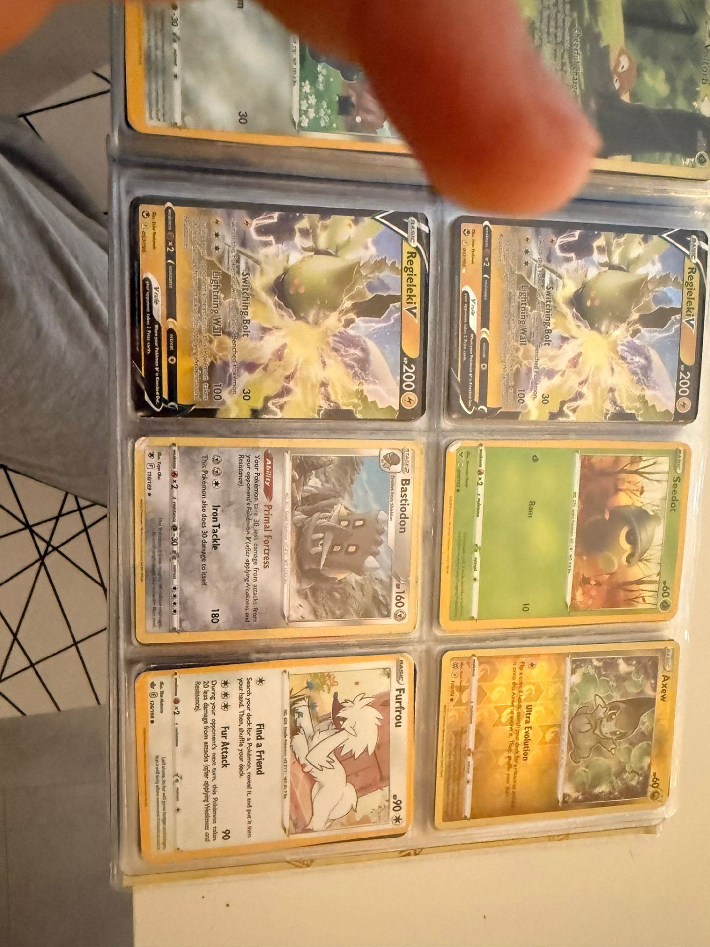 Pokémon binder page 18