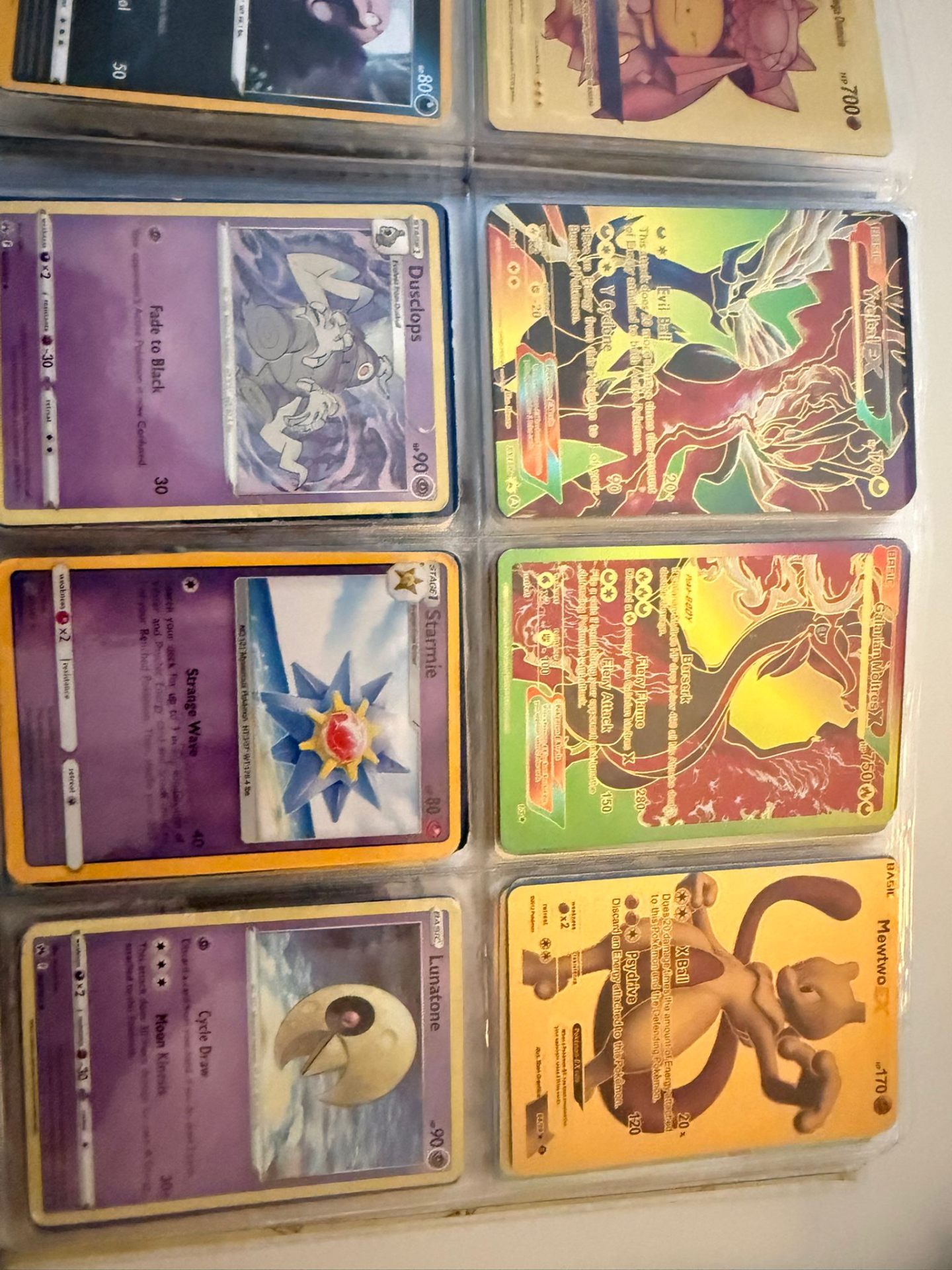 Pokémon binder page 26