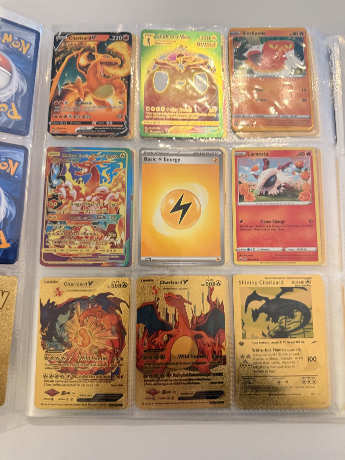 Pokémon binder page 3